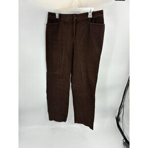Lauren Ralph Lauren Womens Brown Pants Straight Leg Career Size 10